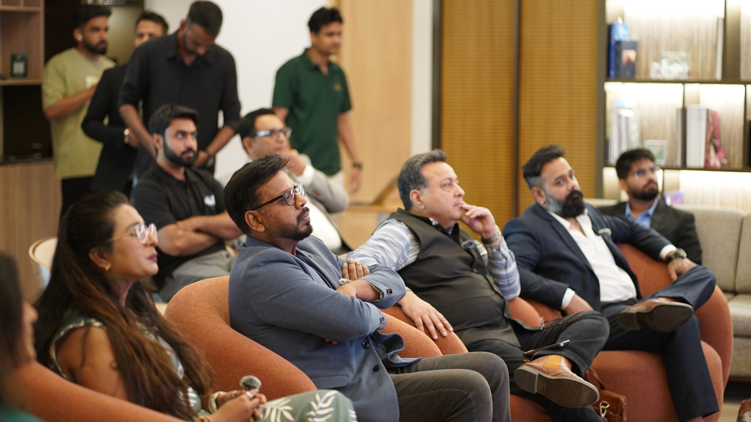 Closed door startup pitching event in Dubai