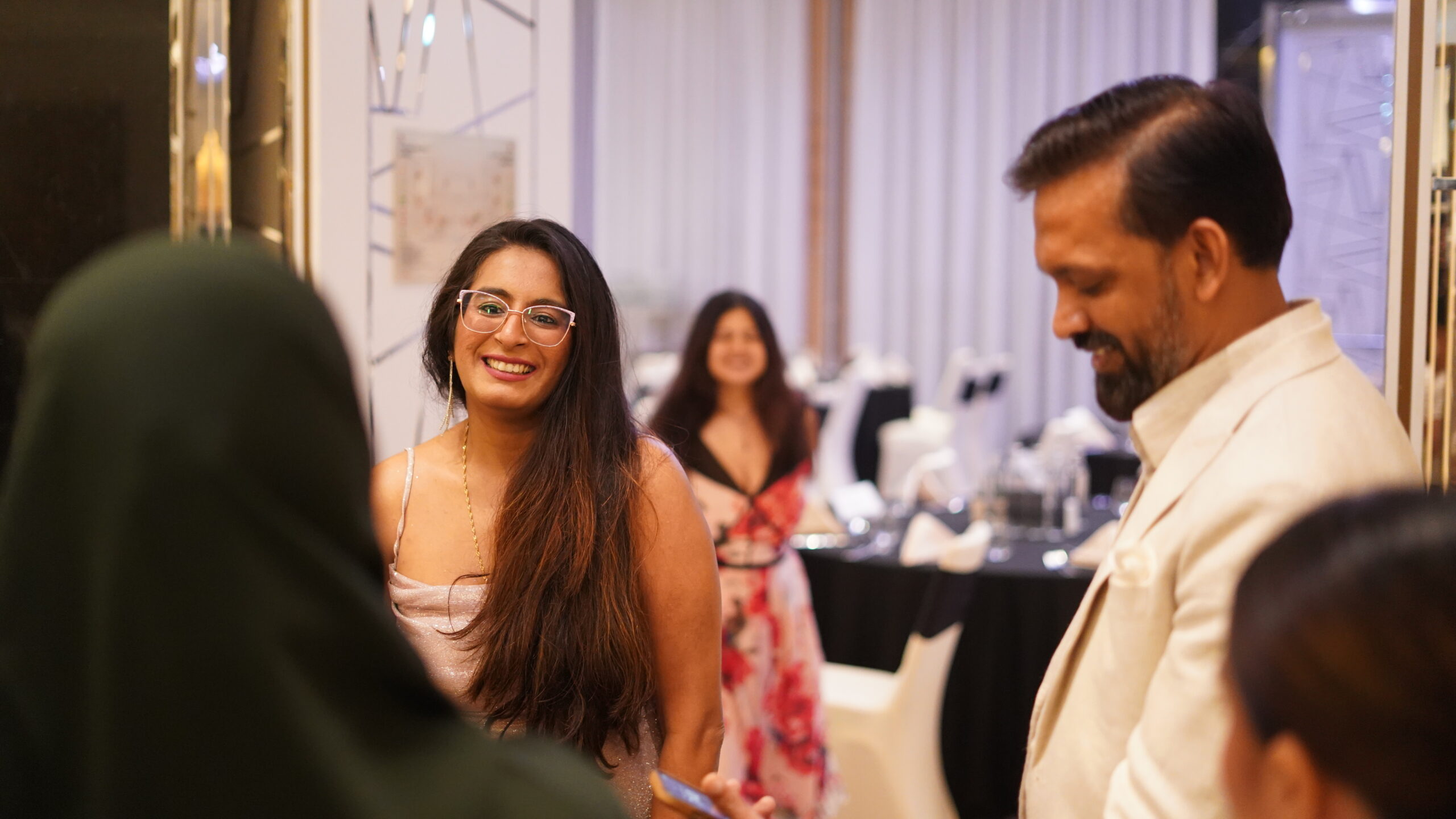 Networking between guests and investors in Dubai