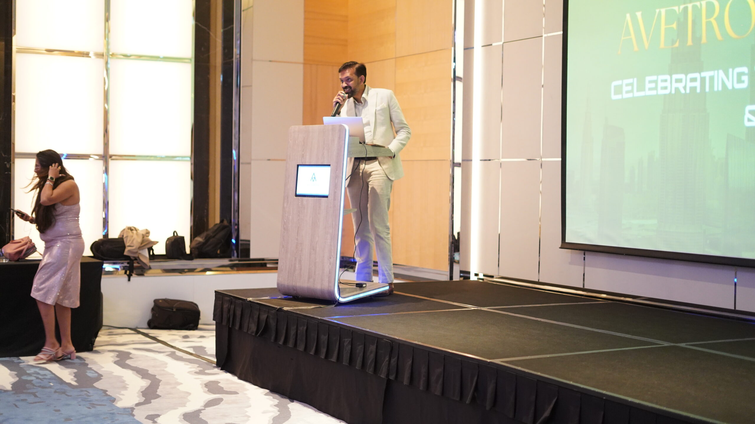 Networking at Terex Ventures Investors Roadshow Dubai