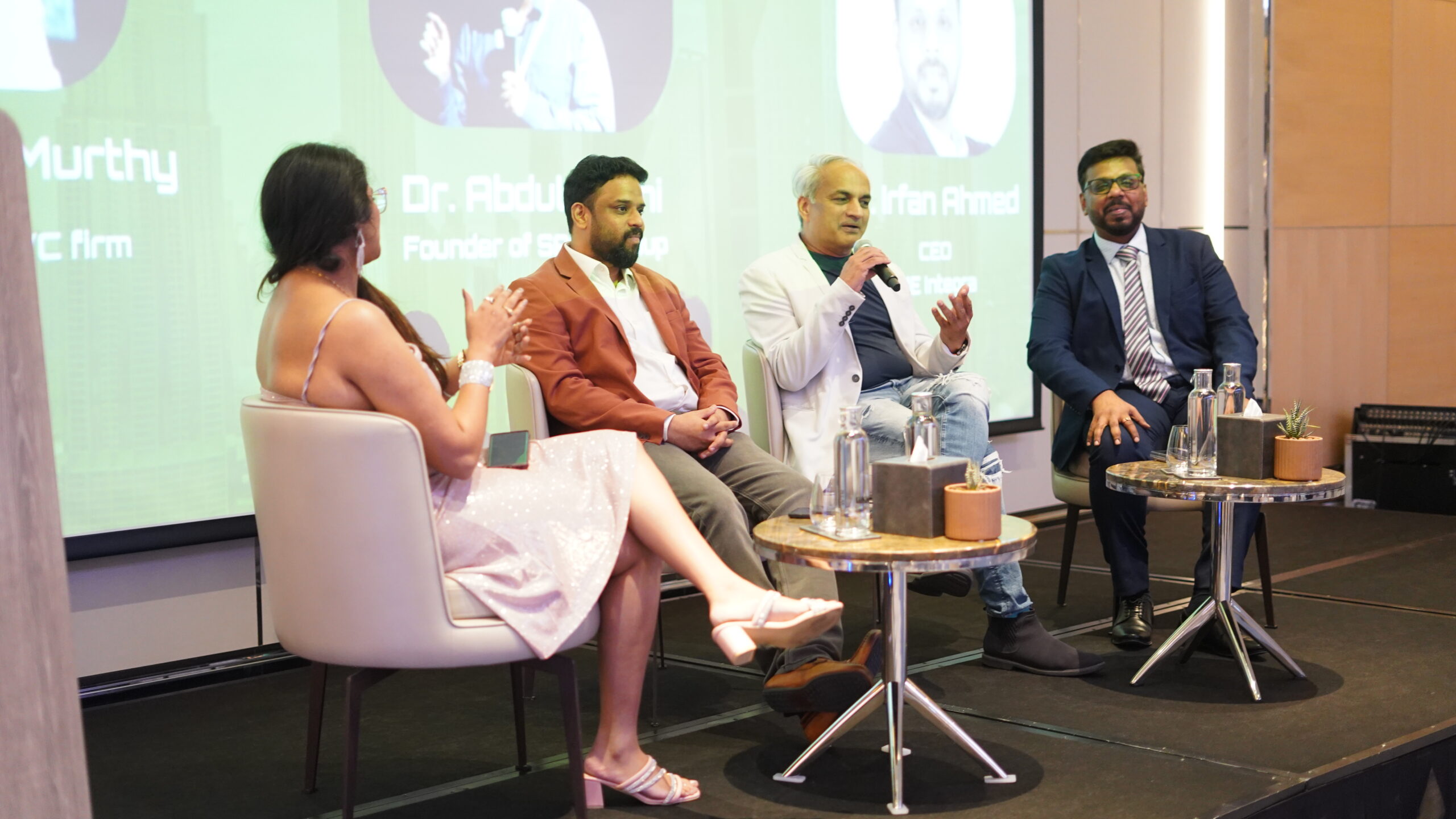 Guest recognition at Terex Ventures Investors Roadshow
