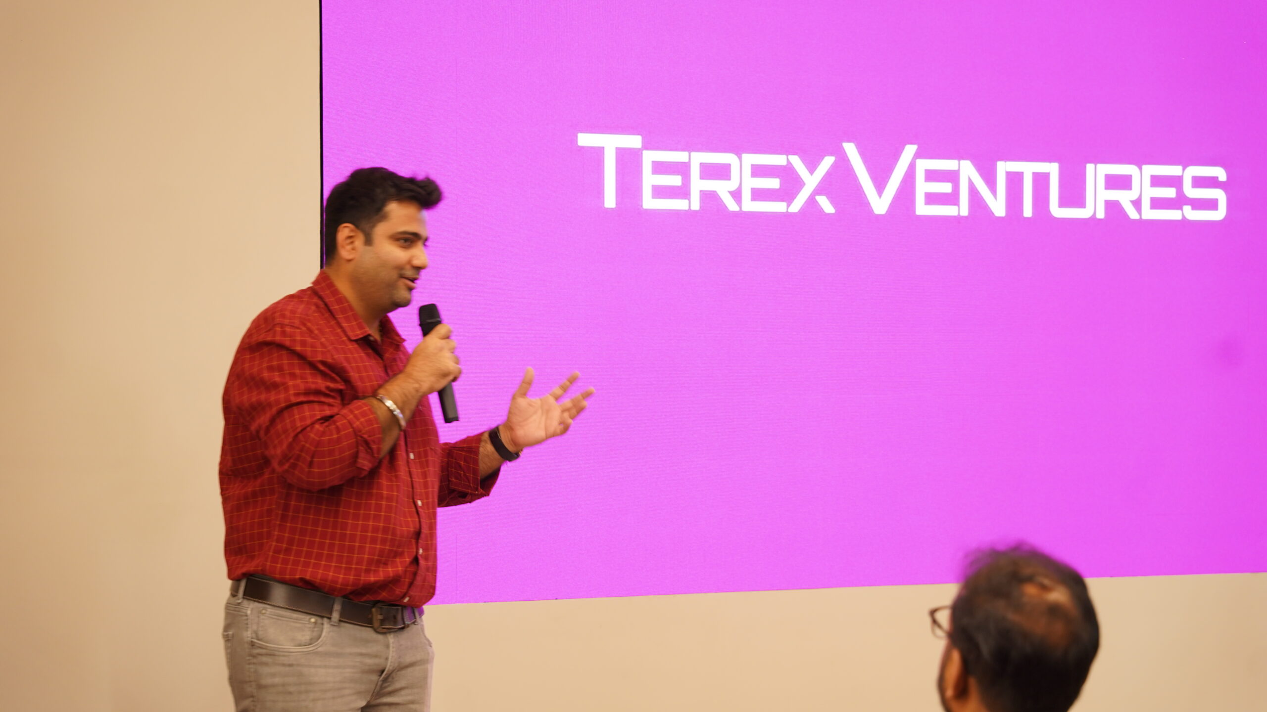 Guest engagement at Terex Ventures Dubai Demo Day